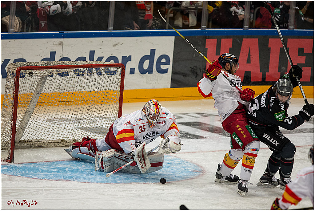 DEL, Koelner Haie - Duesseldorfer EG, 14.02.2017